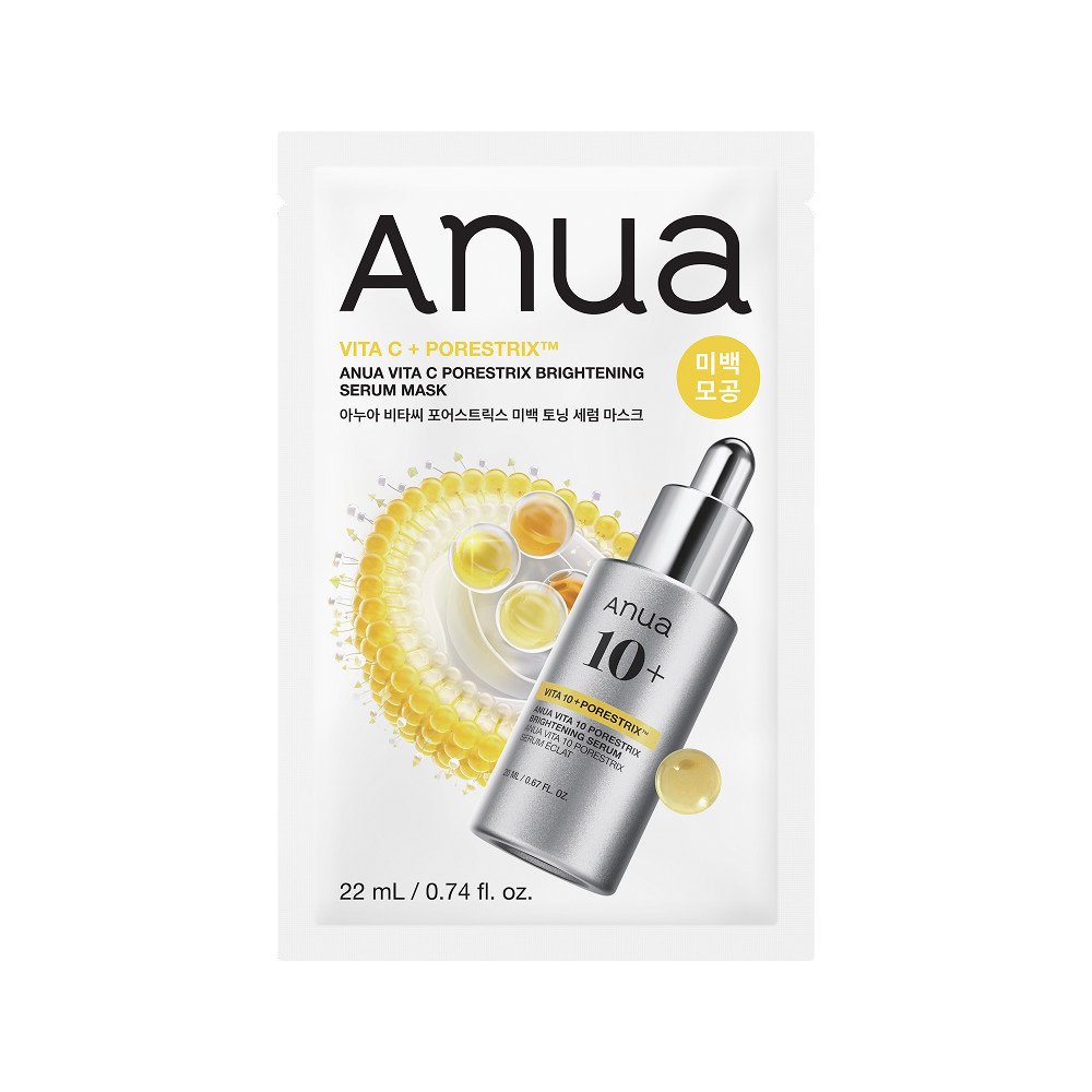 Mediheal Anua vita sea poretrix brightening toning serum mask 22ml 10pcs, 1pcs