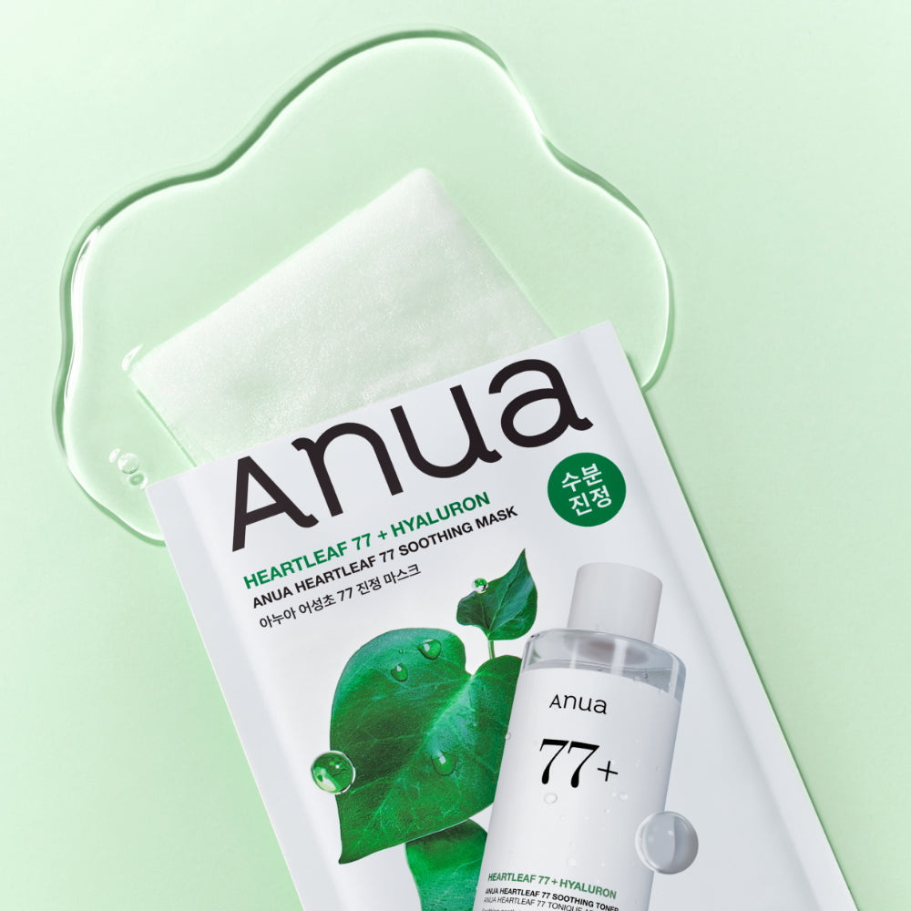 Mediheal Anua houttuynia cordata 77 calming mask 1pcs, 1pcs Korean Skincare